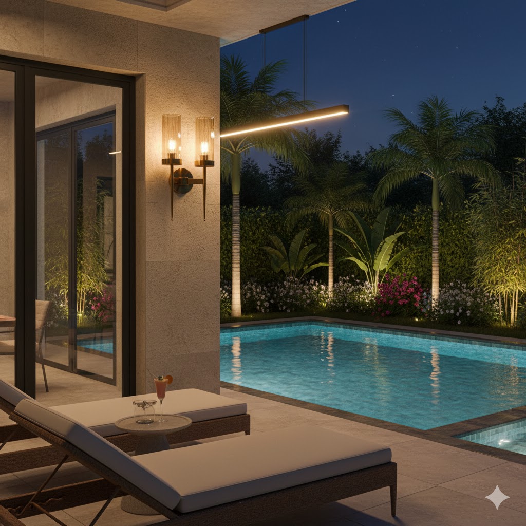 TwinLuminaCyl Gold Wall Light | Double Cylinder Glass Sconce | Modern Luxury Wall Lamp for Bedroom & Living Room